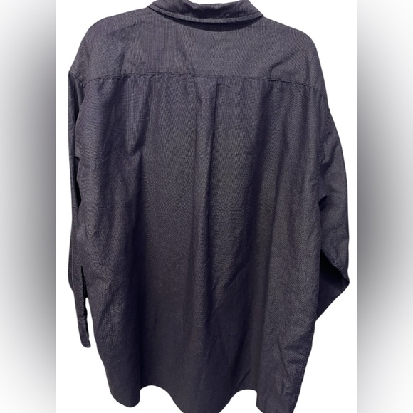 FedEx Stan Herman Button Down Shirt Uniform Work Shirt Size 19 1/2  35 - Picture 2 of 4